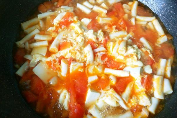 夏日轻食茄汁菌菇豆腐汤的做法图解16