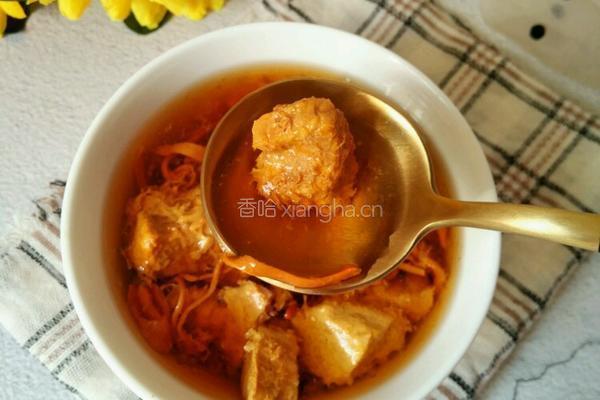 虫草花枸杞瘦肉汤的做法图解11