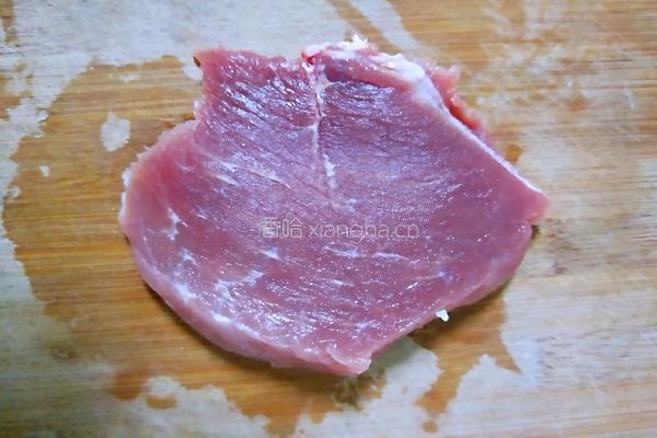 豆角炒肉丝的做法图解2