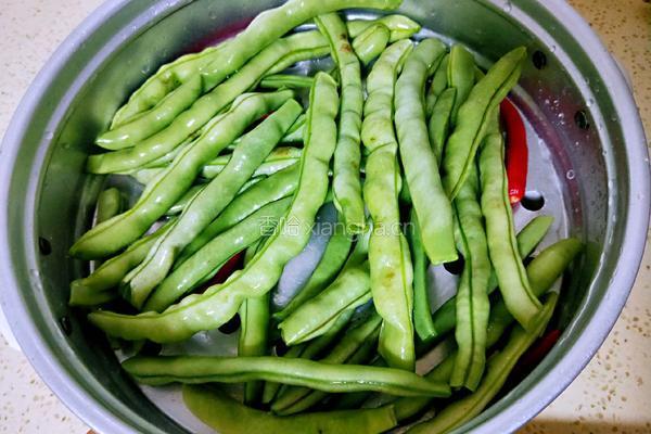 豆角炒肉丝的做法图解9
