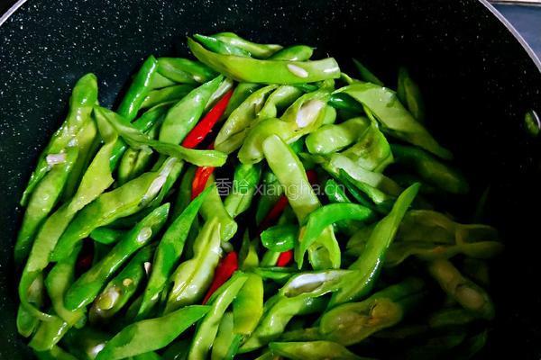 豆角炒肉丝的做法图解16