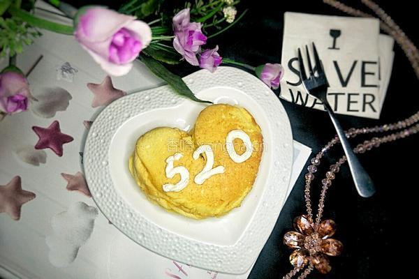 心形舒芙蕾松饼的做法图解17