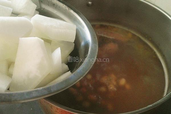 白萝卜鸡汤的做法图解8