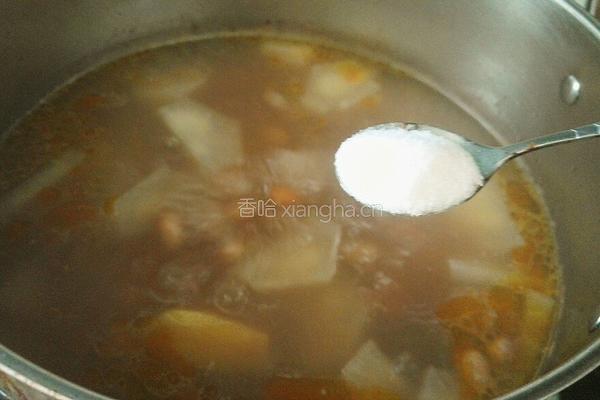 白萝卜鸡汤的做法图解9