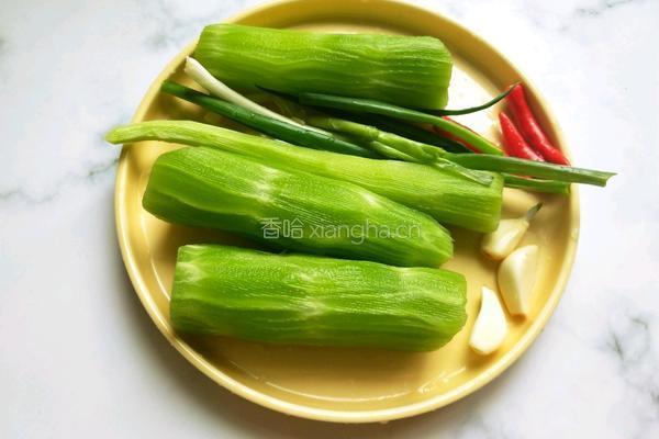 夏日清爽轻食#脆爽莴苣丝的做法图解2