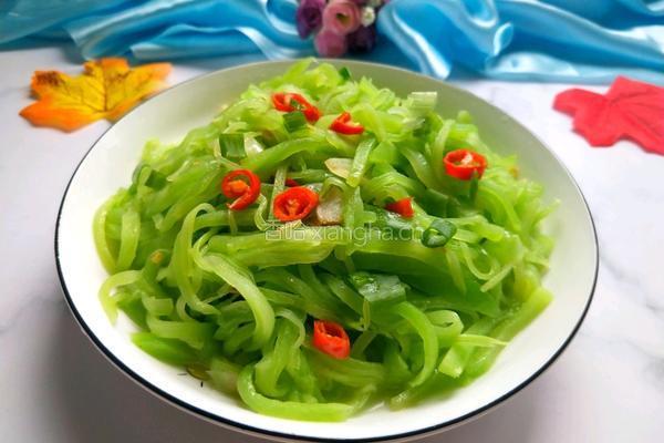 夏日清爽轻食#脆爽莴苣丝的做法图解11