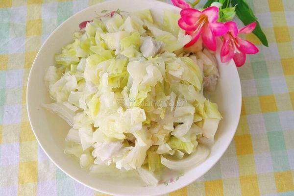 芋头炒莲花白