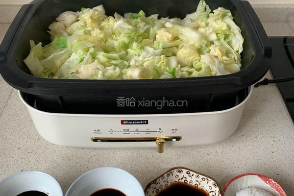 糖醋包菜的做法图解2