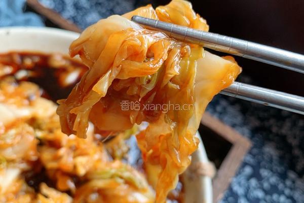 糖醋包菜的做法图解10