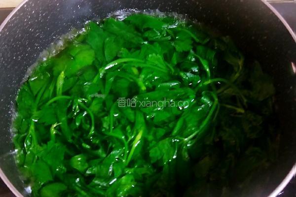 芹菜馒头的做法图解2