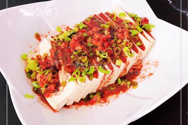 玫瑰腐乳拌豆腐 #夏日清爽轻食菜# 的做法图解9