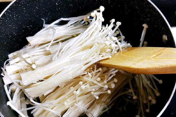 金针菇炒韭菜的做法图解14
