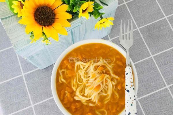 南瓜挂面～的做法图解4
