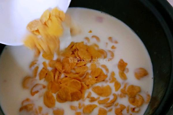 木瓜炖牛奶谷物(月子餐）的做法图解10