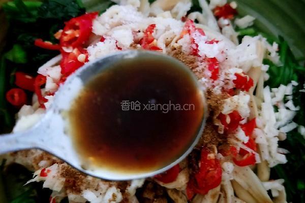 杏鲍菇拌菠菜的做法图解20