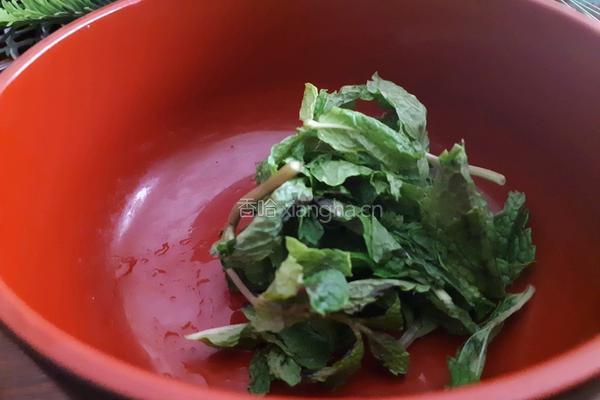 薄荷肉片的做法图解2