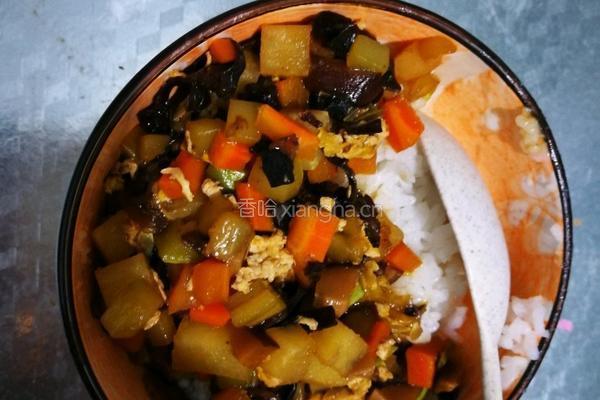 素卤肉饭的做法图解4