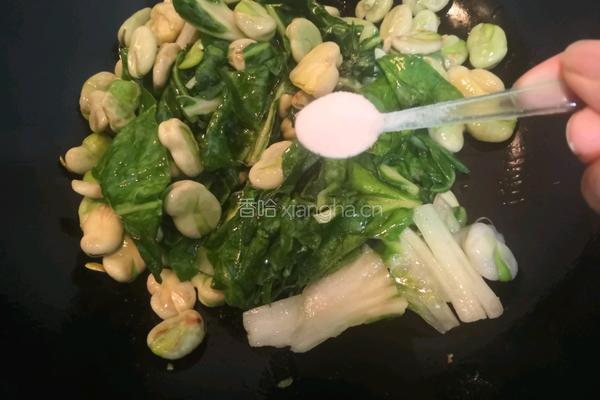 甜菜蚕豆的做法图解11
