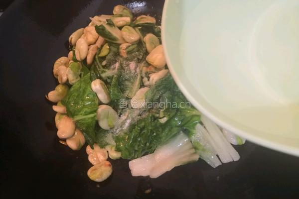 甜菜蚕豆的做法图解12