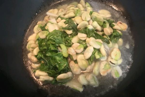甜菜蚕豆的做法图解13