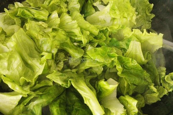 豆角炒生菜的做法图解10