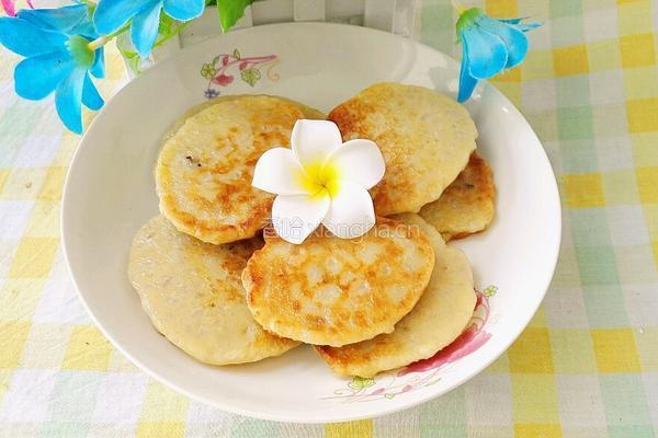 牛奶米饭煎饼的做法图解12