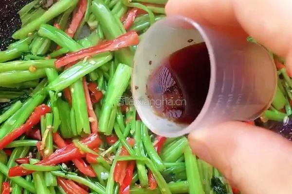 蒜香空心菜的做法图解12