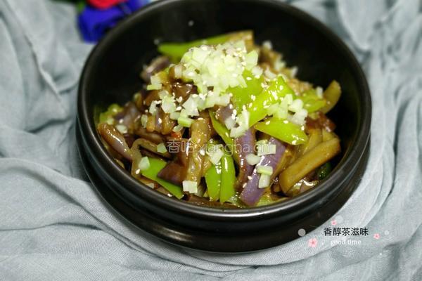 尖椒烧茄子的做法图解16