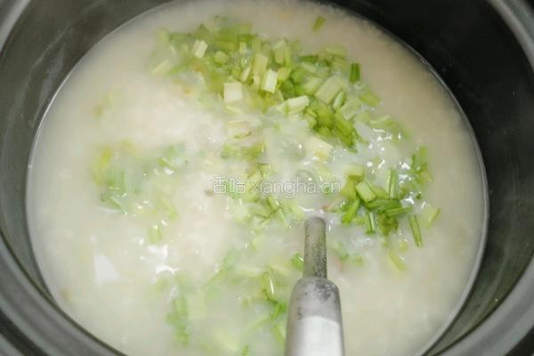 牡蛎干贝砂锅粥的做法图解19