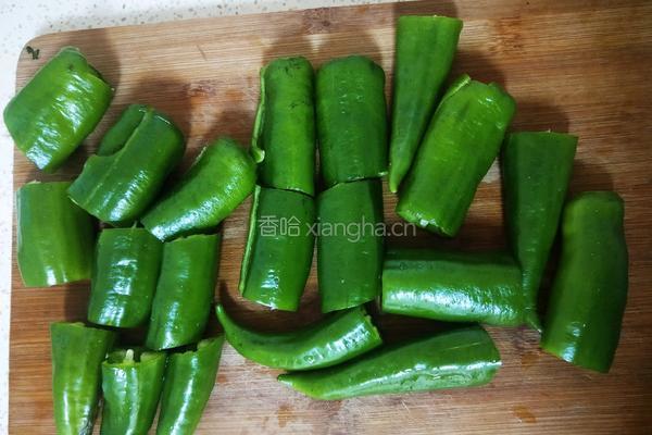 虎皮尖椒(轻食减脂）的做法图解5