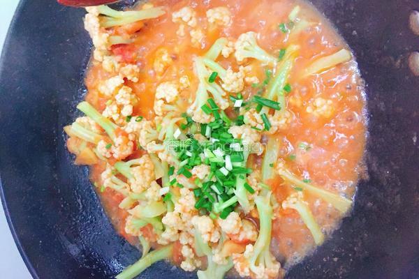 茄汁花菜的做法图解11