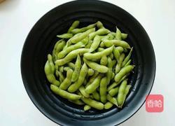 蒜泥毛豆的做法图解2