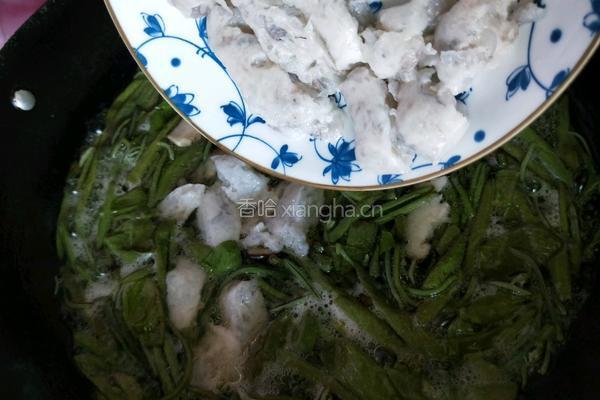 虾滑莼菜汤的做法图解7