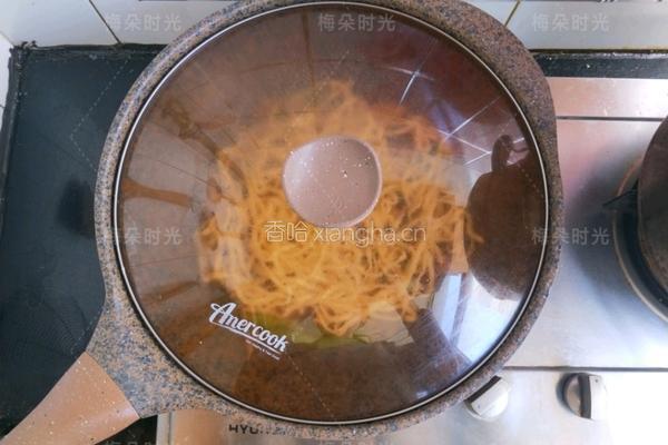豆角焖面的做法图解11