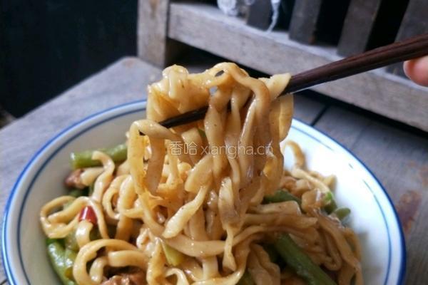 豆角焖面的做法图解16