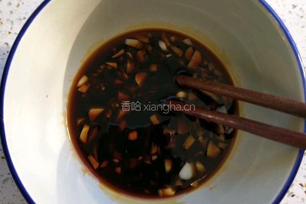 腐竹拌茼蒿的做法图解13