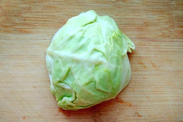 凉拌包菜的做法图解1