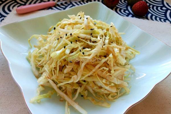 凉拌包菜的做法图解6
