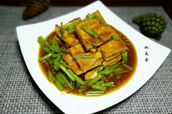 黎蒿烧豆腐的做法图解17