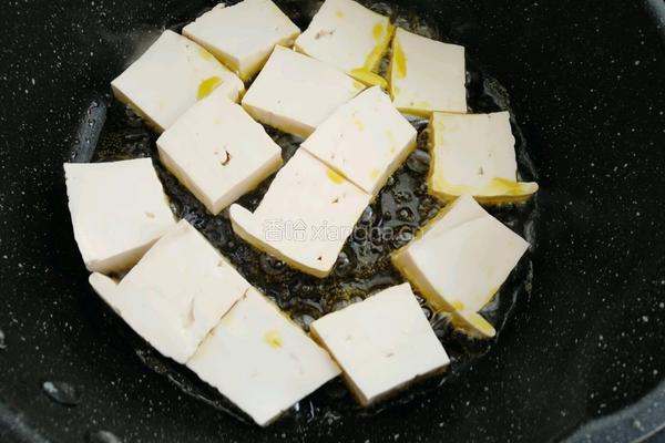 黎蒿烧豆腐的做法图解7