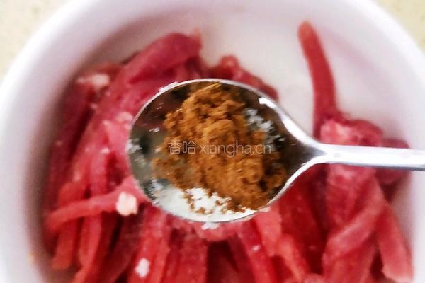 土豆洋葱炒肉的做法图解6