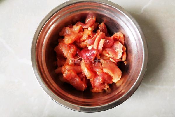 辣椒炒肉的做法图解4