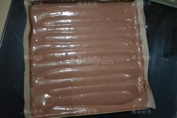 可可旋风蛋糕卷的做法图解16
