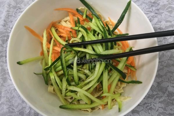 凉拌豆腐皮的做法图解11