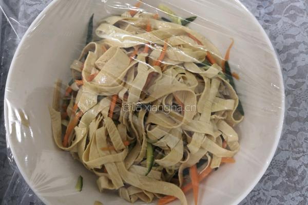 凉拌豆腐皮的做法图解12