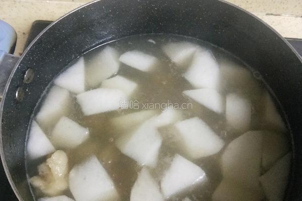 白萝卜炖牛肉#轻食减脂#的做法图解14