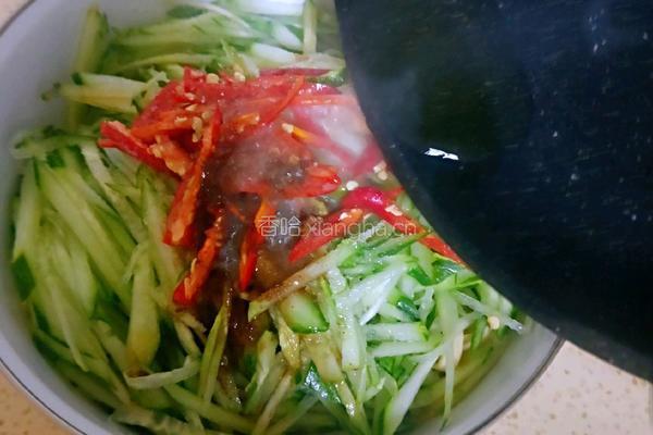 黄瓜拌千张#轻食减脂#的做法图解15