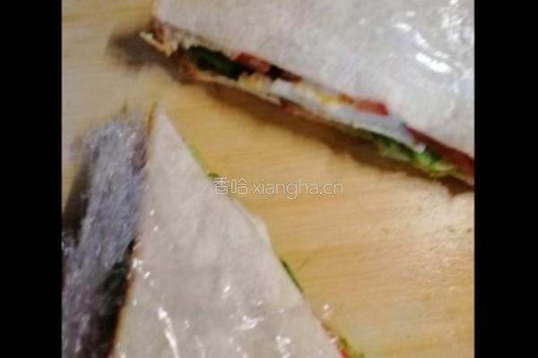 减肥三明治的做法图解2