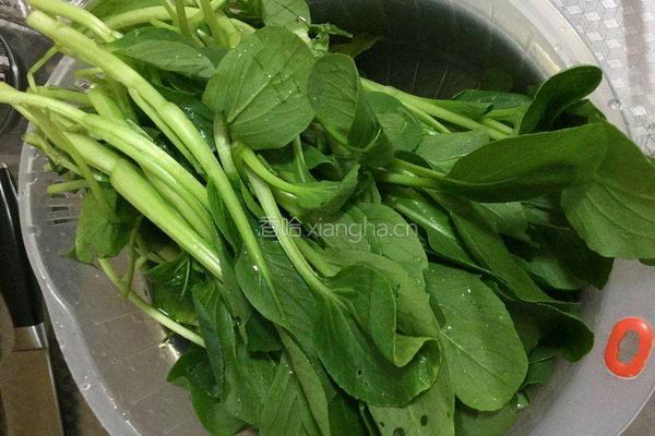 当油菜木耳遇上虾皮的做法图解2
