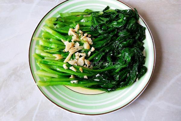 清炒菜心的做法图解7